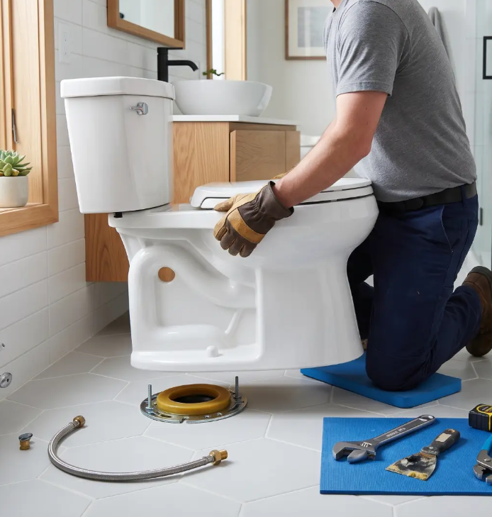Traditional Toilet Replacement & Fit
