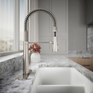 Pull-Out Basin Faucet Setup