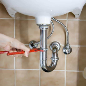 Basin Pop-Up Drain & P-Trap Installation