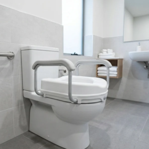 Accessible Toilet & Riser Setup